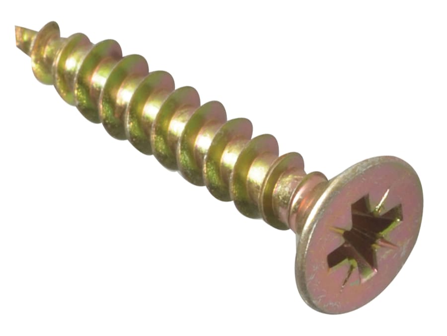 Forgefix MPS530Y Multi-Purpose Screw 5.0 x 30mm Box 200
