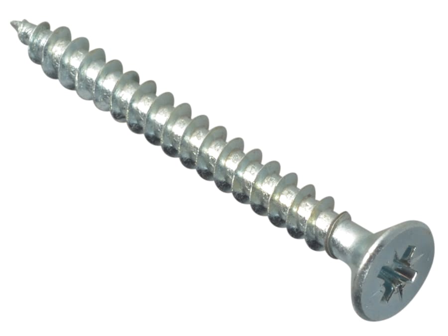 Forgefix MPS550ZP Multi-Purpose Pozi Screw 5 x 50mm ZP Box 200