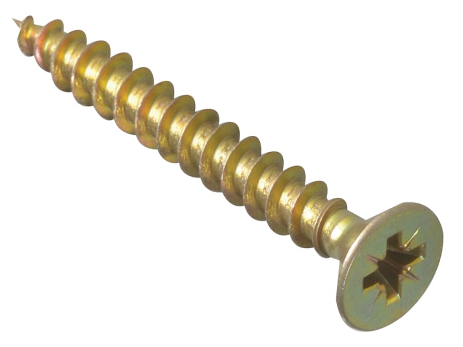 Forgefix MPS640Y Multi-Purpose Screw 6 × 40mm Box 200