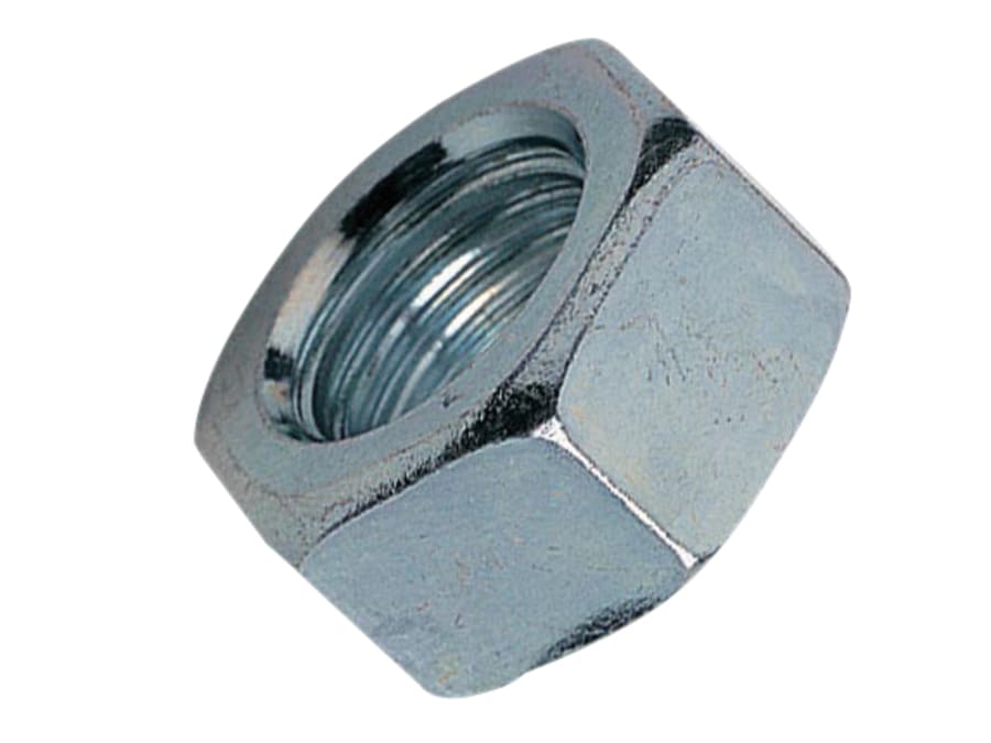 Forgefix 100NUT6 M6 Hexagon Nut Zinc Plated Bag 100
