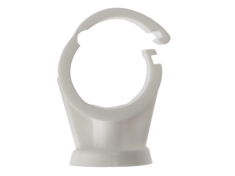 Forgefix PCSC22 22mm Single Pipe Clip Box of 100