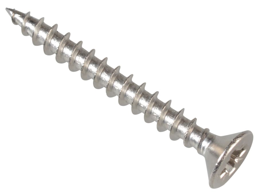 Forgefix POZI3530SS Pozi Countersunk Screw 3.5 x 30mm Stainless Steel Box 200