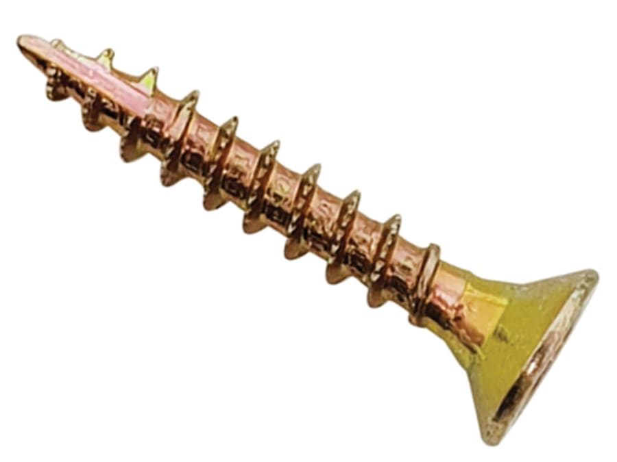 Forgefix SPE525Y PZ Compatible Wood Screw 5.0 x 25mm