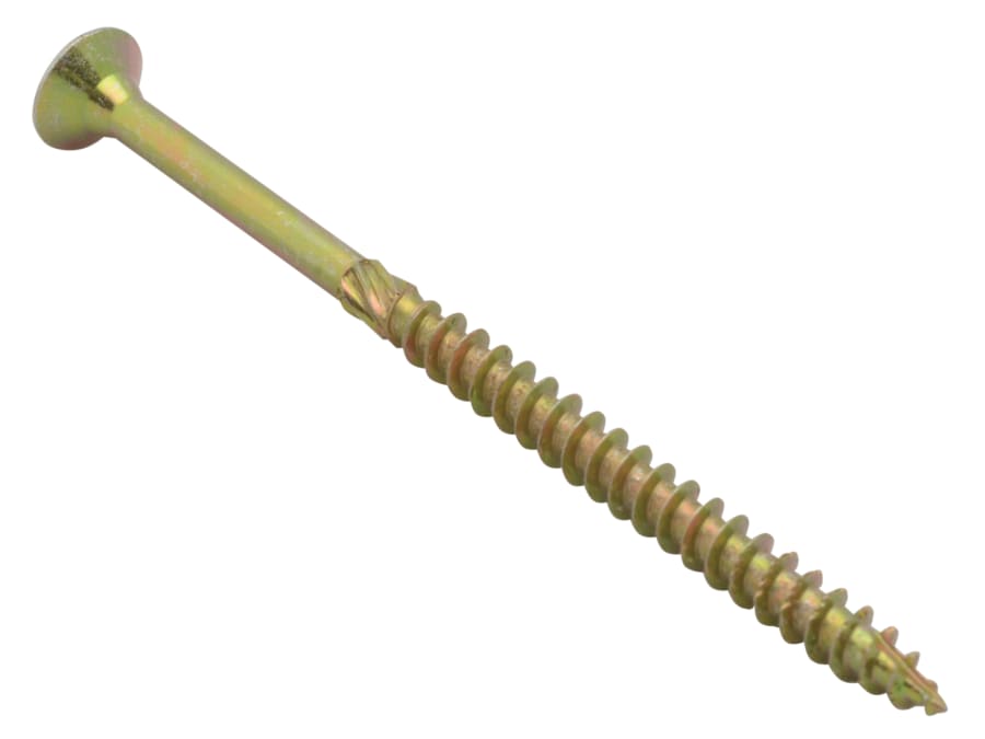 Forgefix SPE5100YB PZ Compatible Wood Screw 5.0 x 100mm Box 300