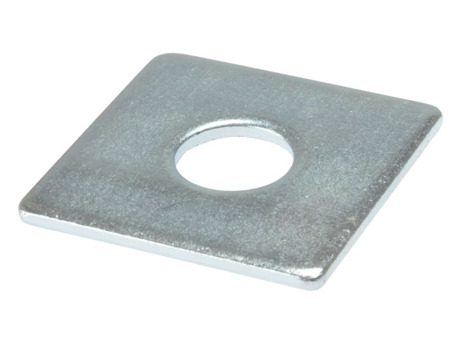 Forgefix 10SQPL5012 Square Plate Washer 50 x 50 x 12mm Bag 10