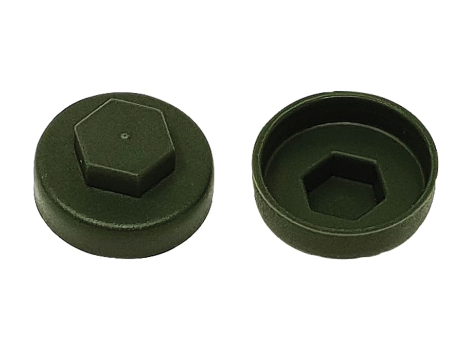 Forgefix TFCC16OG 16mm Cover Cap Olive Green