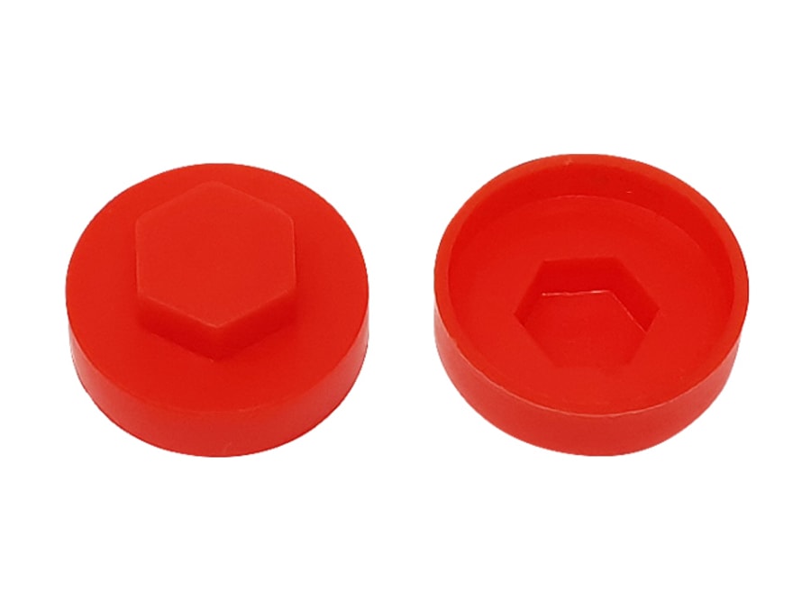 Forgefix TFCC19PR Poppy Red Cover Cap 19mm