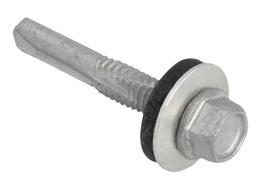 Forgefix TFHH5535 5.5 x 35mm Hex Head Roofing Screw Self-Drill Pack 100