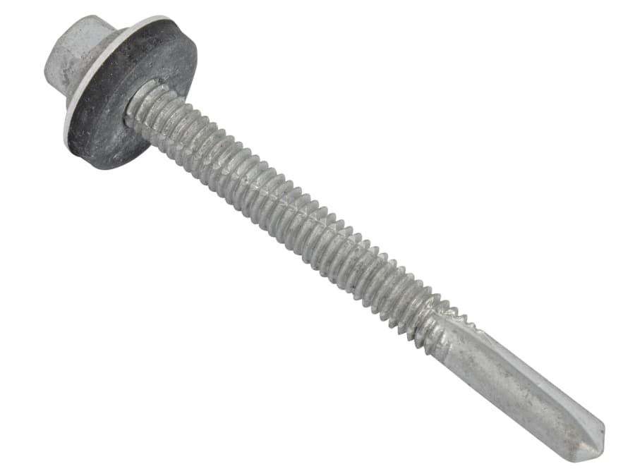 Forgefix TFHH5580 5.5 x 80mm Hex Head Roofing Screw Self-Drill