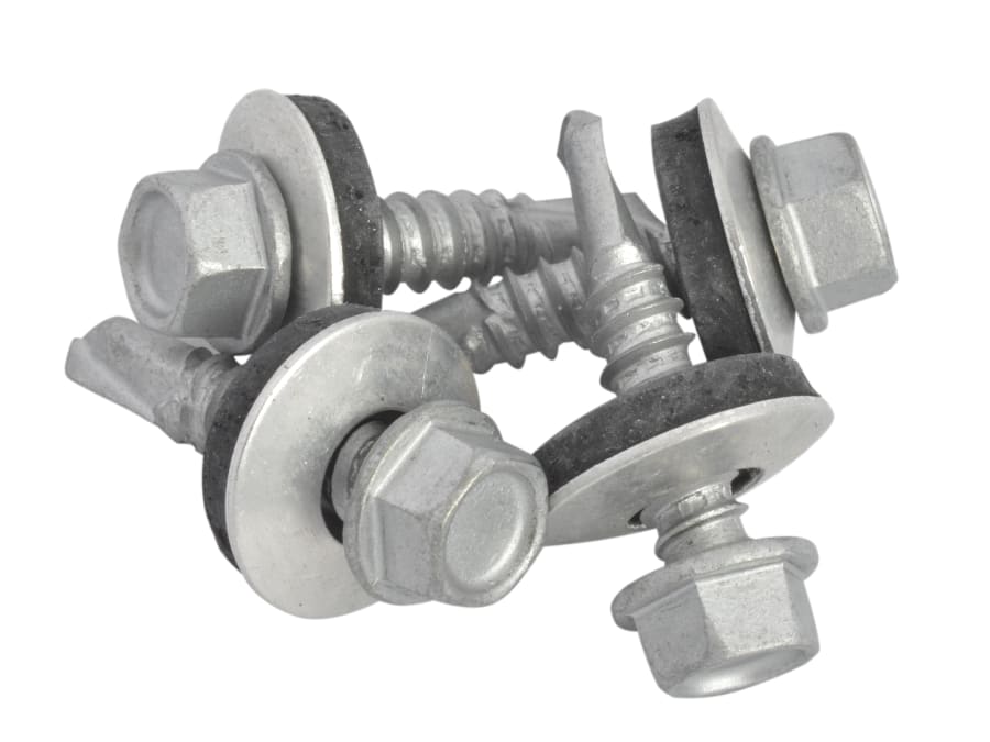 Forgefix TFHL5525 5.5 x 25mm Hex Head Self-Drill Roofing Screws Pack 100