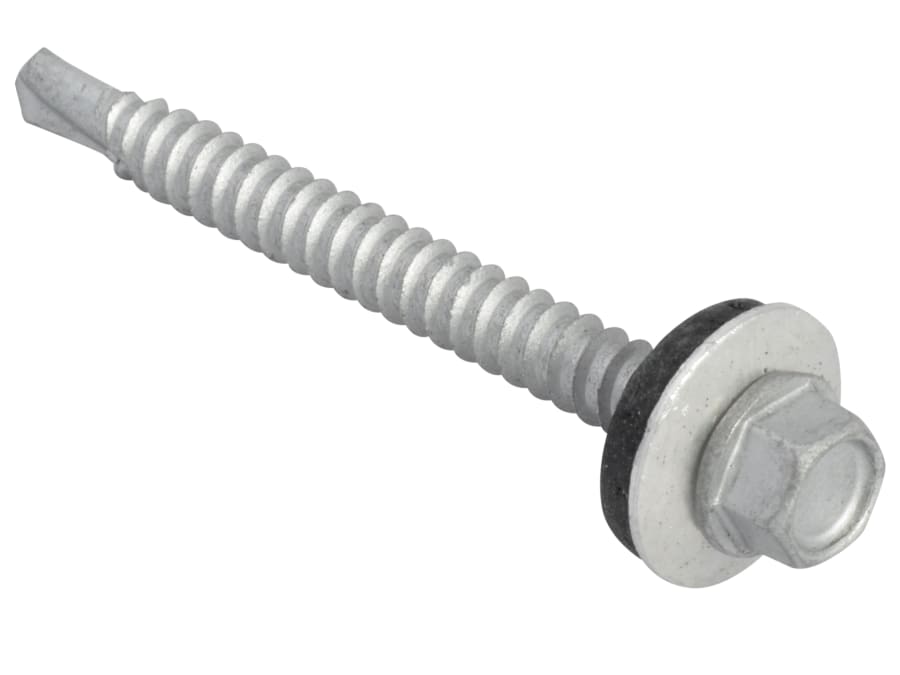 Forgefix TFHL5557 Hex Head Roofing Screw 5.5 x 57mm