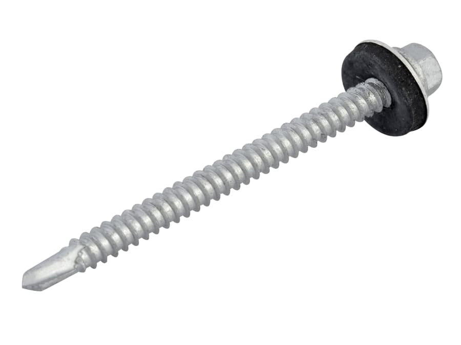 Forgefix TFHL5570 5.5 x 70mm Hex Head Self-Drill Roofing Screws Pack 50