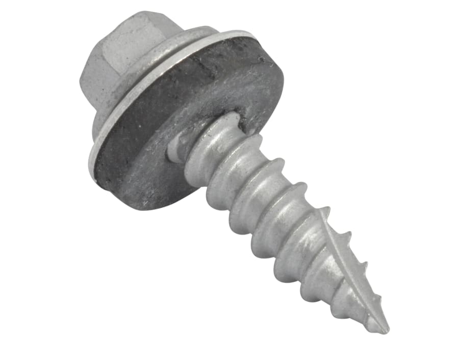 Forgefix TFHT6325 Hex Head Screw 6.3 x 25mm Pack 100
