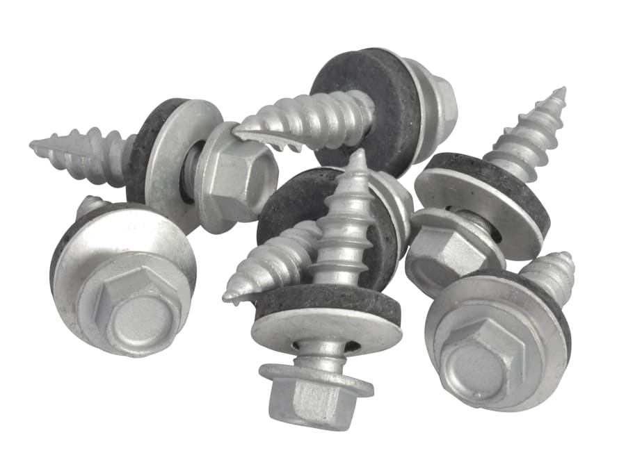 Forgefix TFHT6325 Hex Head Screw 6.3 x 25mm Pack 100