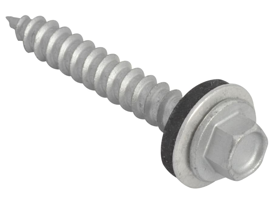 Forgefix TFHT6345 Hex Head Screw 6.3 x 45mm Pack 100