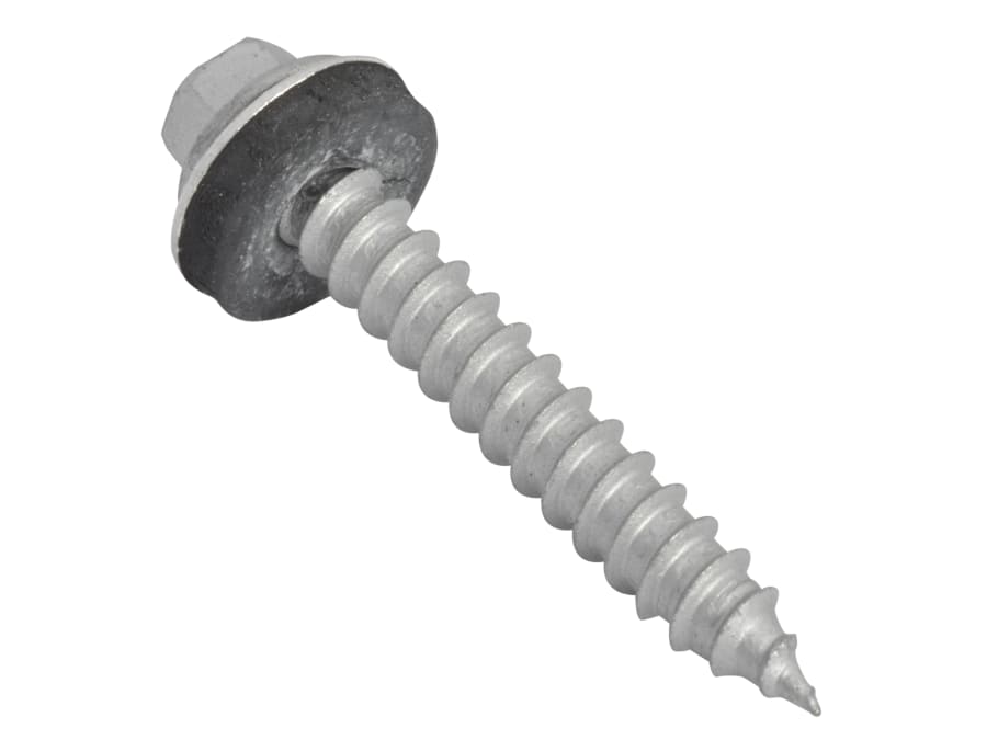 Forgefix TFHT6345 Hex Head Screw 6.3 x 45mm Pack 100