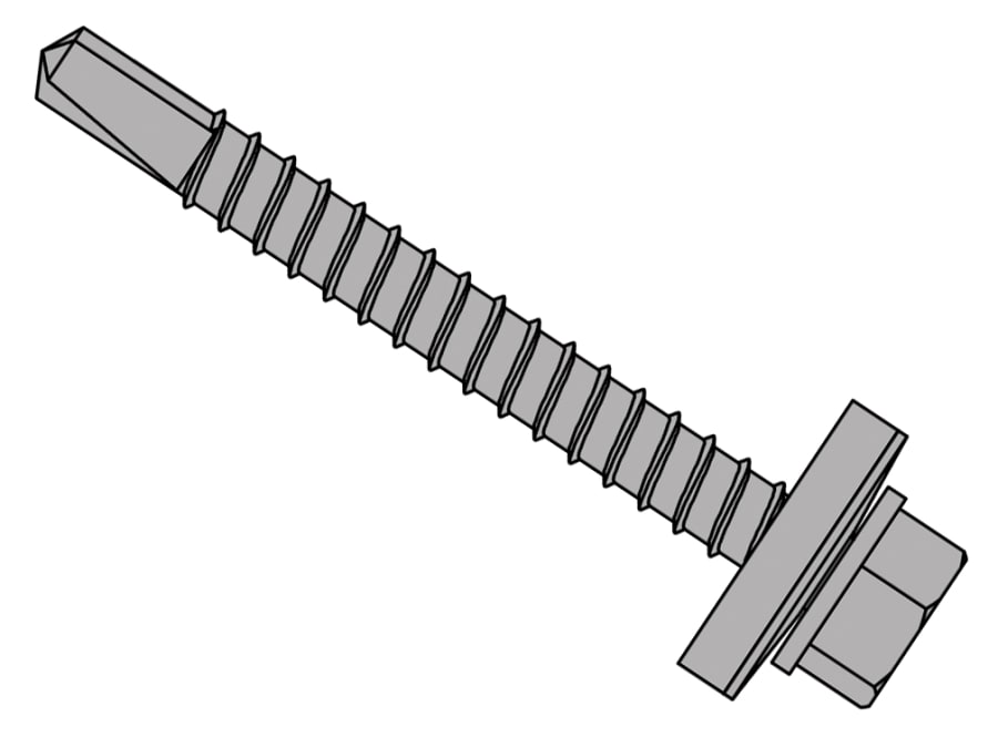 Forgefix TFHW16SD5532L Roofing Screw 5.5 x 32mm