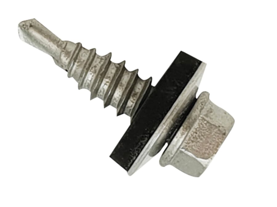 Forgefix TFHW16SD6325 6.3 x 25mm Self-Drilling Stitching Hex Screw & Washer