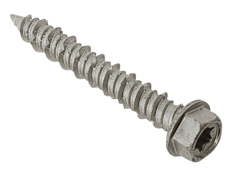 Forgefix TFMSHT6345 Masonry Screw 6.3 x 45mm
