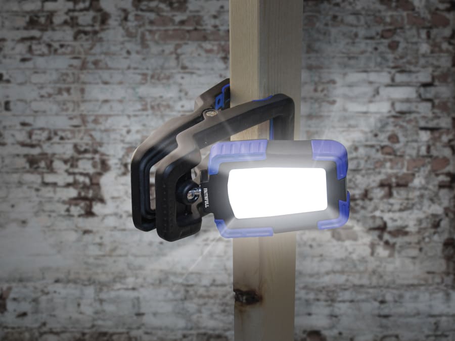 Faithfull Power Plus JF870010W 10W Rechargeable Clip Light