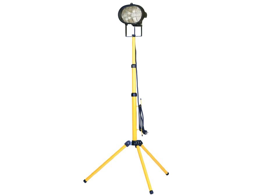 Faithfull Power Plus 500W 240V Single Tripod Site Light