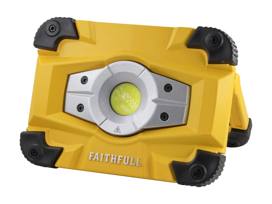 Faithfull Power Plus JF811020W 20W Rechargeable LED Work Light