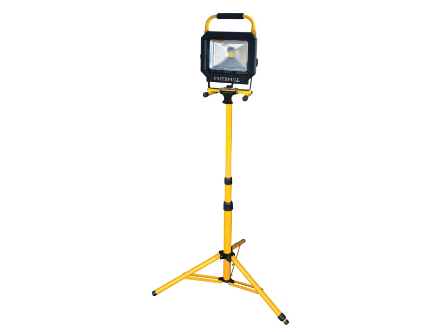 Faithfull Power Plus GL2630 30W COB LED Tripod Sitelight