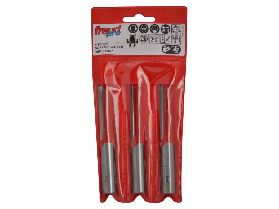 Freud F03FR03268 Straight Worktop Jig 12.5 x 50.5mm 1/4in Shank