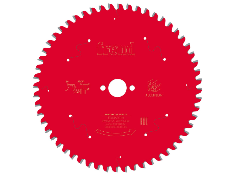 Freud F03FS09814 Metal Circular Saw Blade 190x20mm 56T