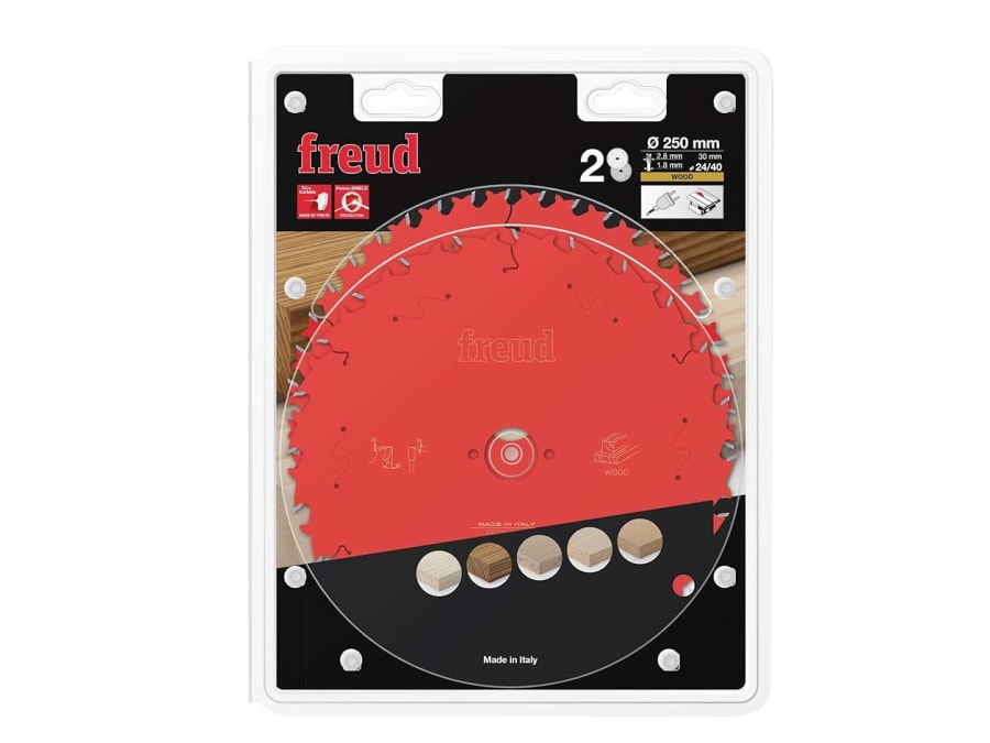 Freud F03FS09894 250mm x 30mm Wood Circular Saw Blade 24T/40T 2 Pack