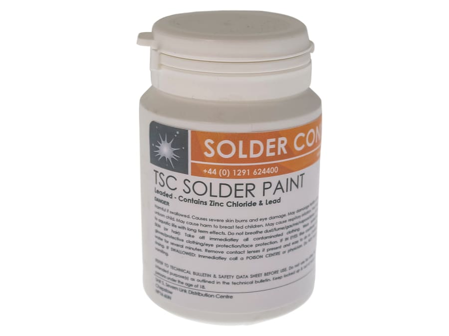 Frys Metals 51930 Solder Paint Sn40/Pb60 125g