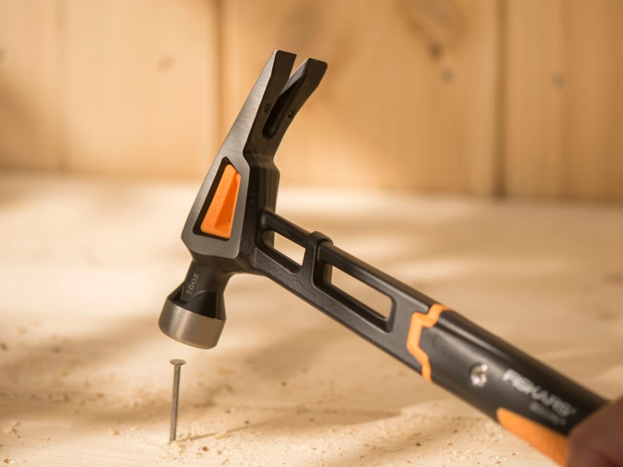 Fiskars 1020213 IsoCore Finishing Hammer 450g