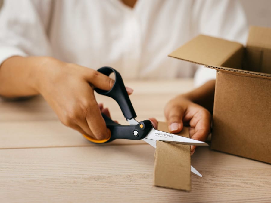 Fiskars 1020224 Amplify Scissors 21cm