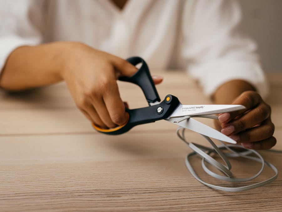 Fiskars 1020224 Amplify Scissors 21cm