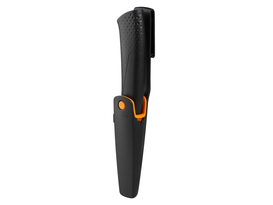 Fiskars 1023617 Builder's Knife with Sharpener