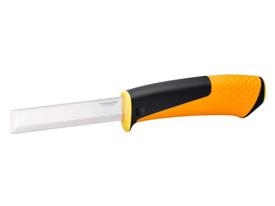 Fiskars 1023621 Carpenter's Knife with Sharpener