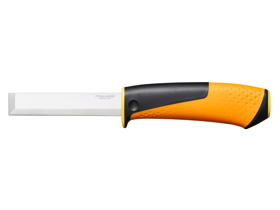 Fiskars 1023621 Carpenter's Knife with Sharpener