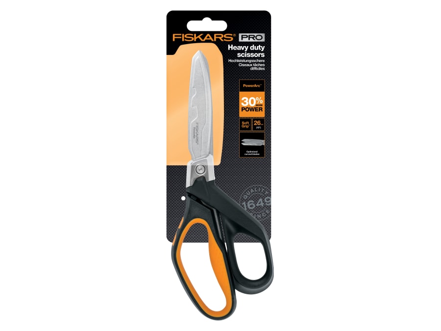 Fiskars 1027205 26cm Heavy-Duty Scissors