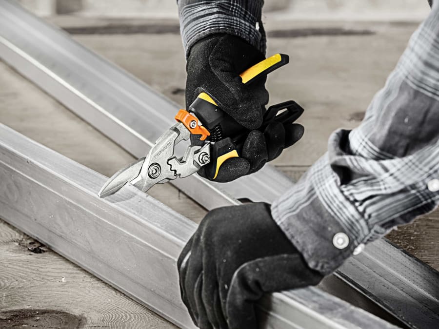 Fiskars 1027207 250mm Straight Cut Aviation Snips