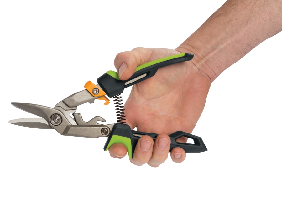 Fiskars 1027208 PowerGear™ Aviation Snips Right Cut 250mm