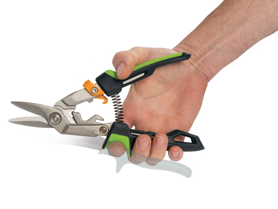 Fiskars 1027208 PowerGear™ Aviation Snips Right Cut 250mm