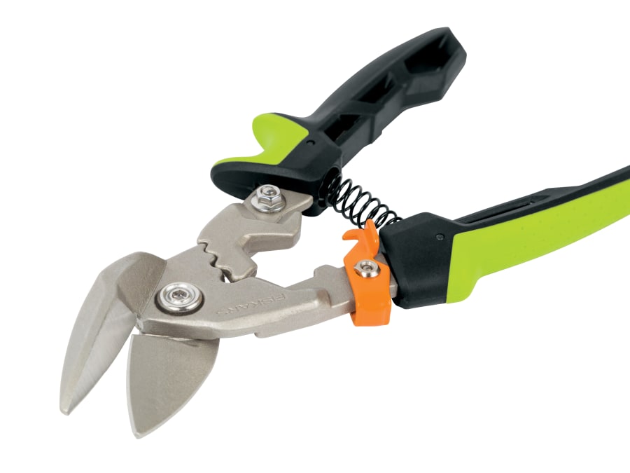 Fiskars 1027210 PowerGear™ Offset Aviation Snip Right Cut 250mm