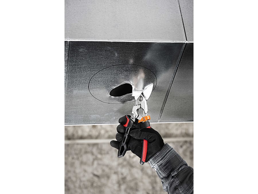 Fiskars 1027211 Offset Aviation Snip Left Cut 250mm