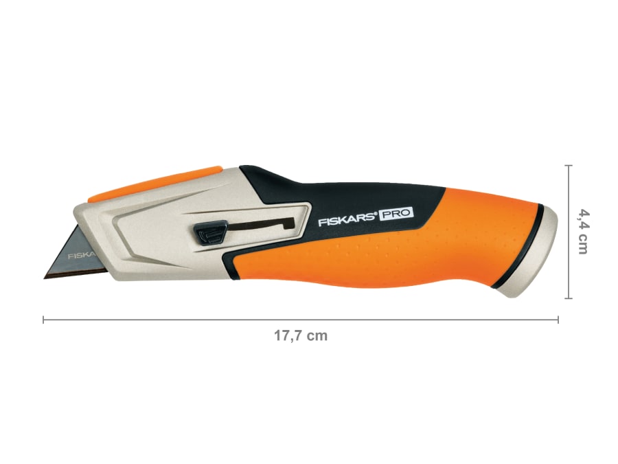 Fiskars 1027223 CarbonMax Retractable Utility Knife
