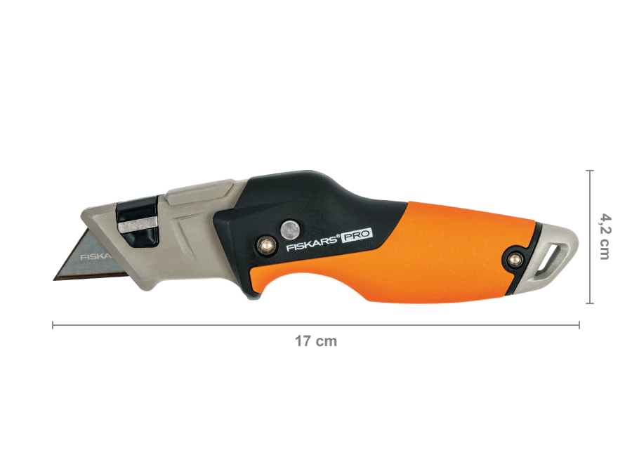 Fiskars 1027224 CarbonMax Folding Utility Knife