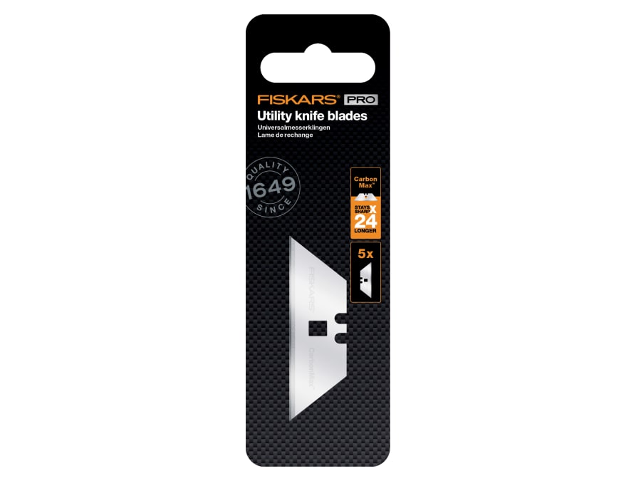 Fiskars 1027229 Utility Knife Blade 5 Pack