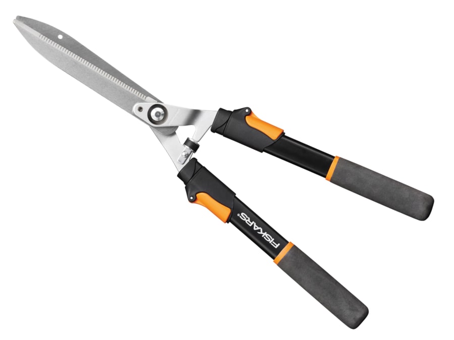 Fiskars 1027527 Solid Telescopic Hedge Shears