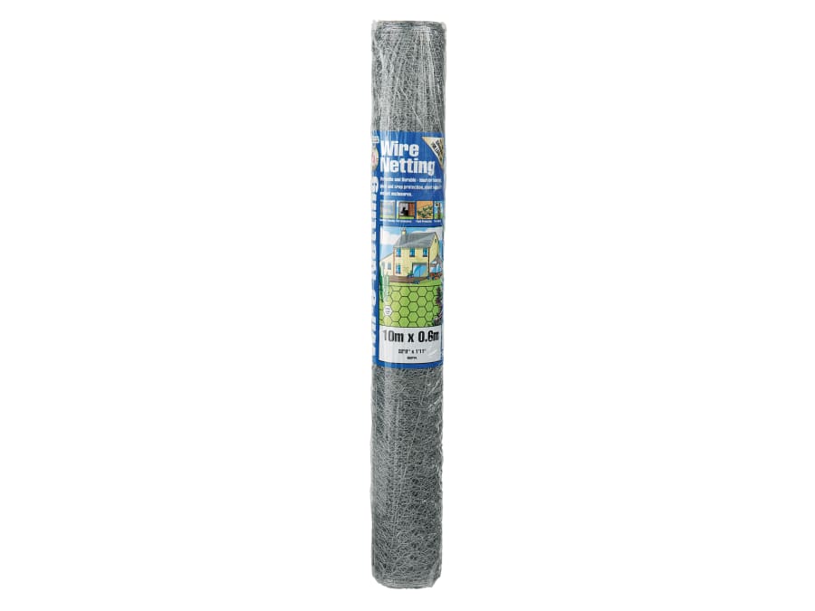 Gardman 50035 Galvanised Wire Netting 13mm Hexagon 0.6m