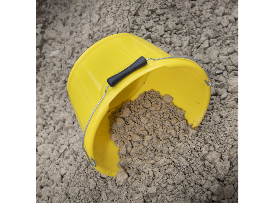 Red Gorilla B4GPY 10L Shallow Bucket Yellow