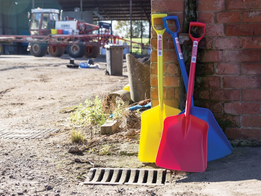 Red Gorilla 1191PPBL Shovel Blue